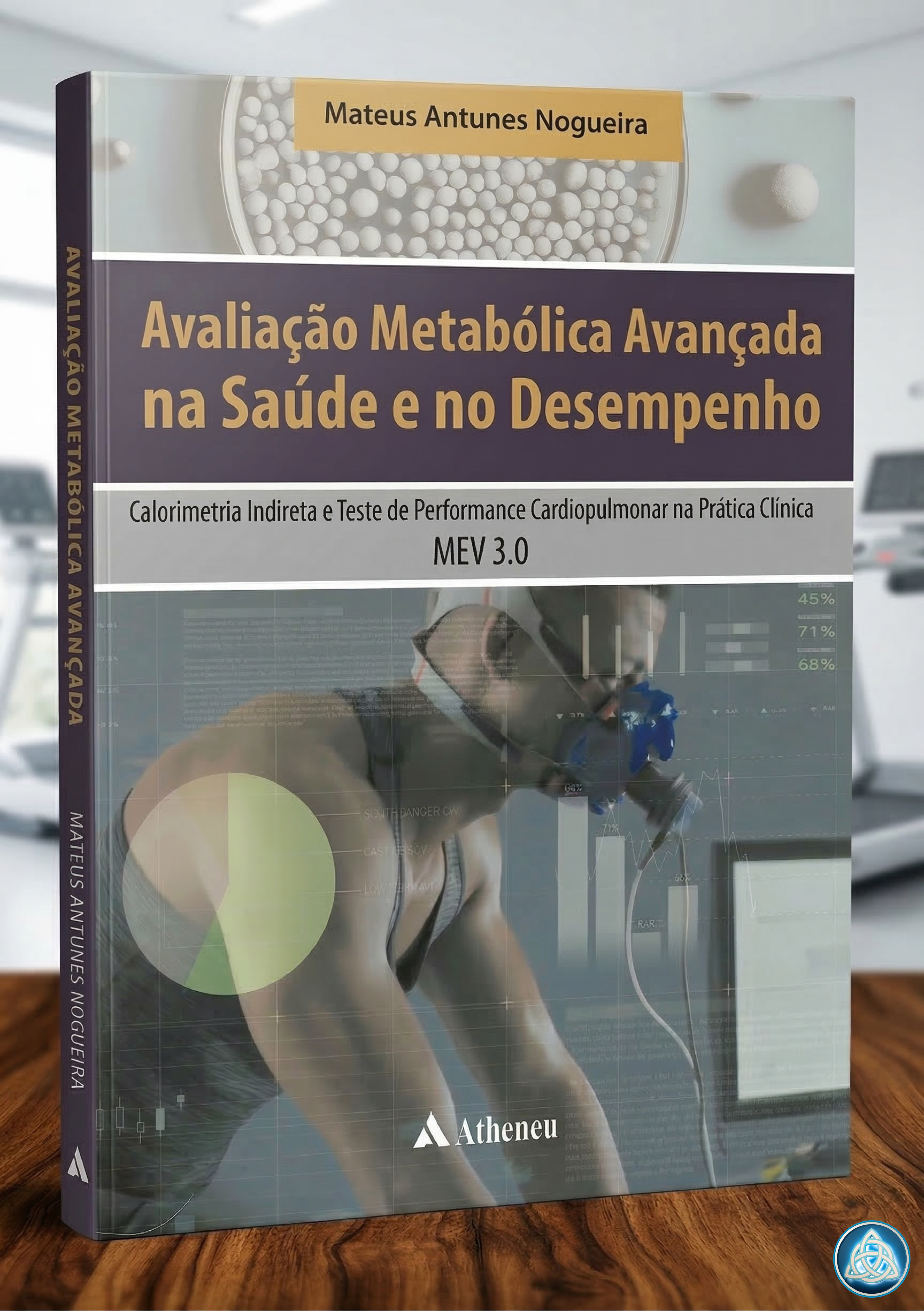 Capa do livro Avaliação Metabólica Avançada na Saúde e no Desempenho